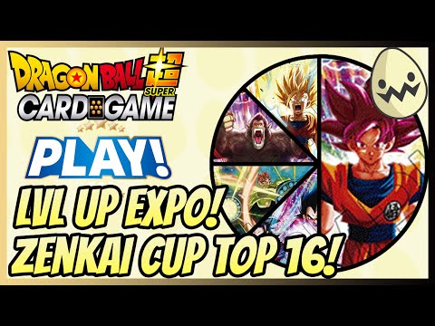 Dragon Ball Super Card Game: Zenkai Cup! LVL UP Expo Top 8 Decks!