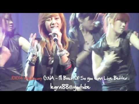 101114 G.NA - I'll Back Of So you Can Live Better (꺼져 줄게 잘 살아)