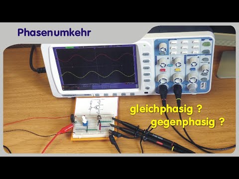 Phasenumkehrstufe, Gegenkopplung, Mitkopplung - Grundschaltungen