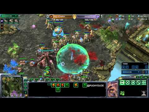 HoTS 1337.gg #1 FINALS JonnyRecco v Dignitas Dream ZvP G2 Starcraft 2 Pughy