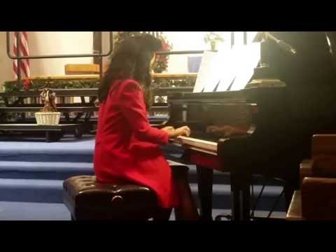 Gianella playing It's the Most Wonderful Time of the Year