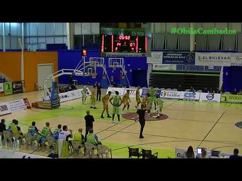 Ávila Auténtica 75 - 61 Cambados CEV 2017. LEB Plata 17/18. J6