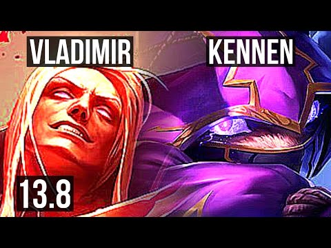 VLAD vs KENNEN (TOP) | 5.2M mastery, 1200+ games, 6/2/4 | KR Grandmaster | 13.8