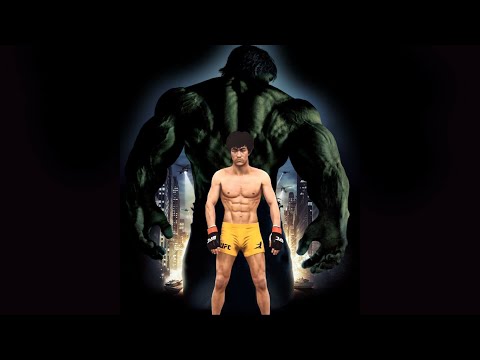 Bruce Lee vs Black Hulk ( EA Sports UFC 4 ) wwe mma