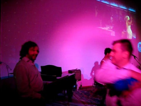 Unprovoked violent microphone attack