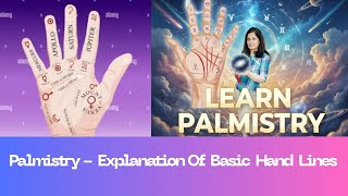 #Palmistry - Some useful lines in Hand (English) What is the meaning of these Line #important #lines