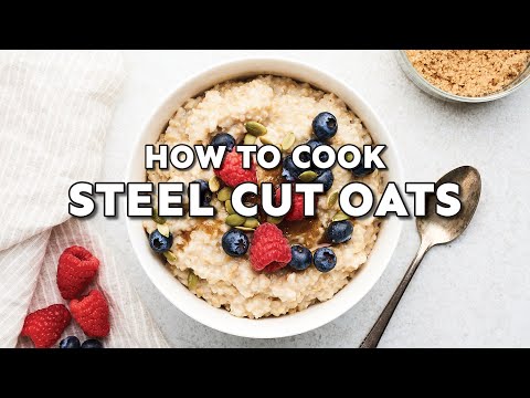 How To Cook Steel Cut Oats (Stovetop or Microwave)