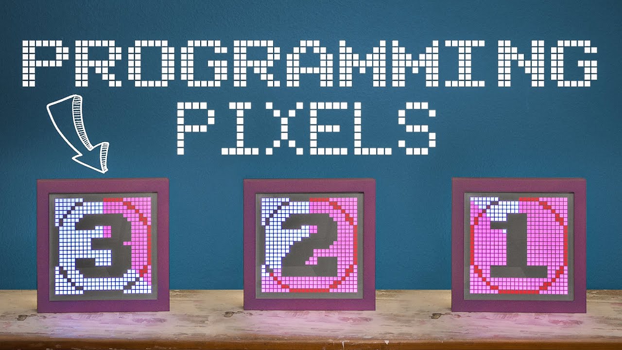 Programming A Pixel Clock for Devs using Python, JavaScript, C#, Rust and others!