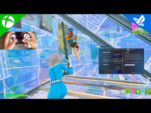 PS5 PRO Console Player 🤯+ NEW BEST Controller Settings & Sensitivity in Chapter (Fortnite Tutorial)