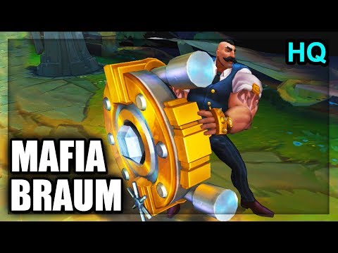 Mafia Braum High Quality Skin Spotlight (League of Legends)
