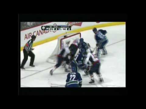 Henrik Sedin Game winning Goal against the Capitals