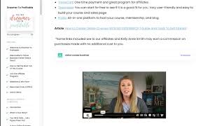 Behind the scenes look at Dreamer To Profitable!