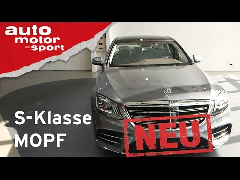 Mercedes-Benz S-Klasse MOPF 2017 - Neuvorstellung | Test | Review | auto motor und sport