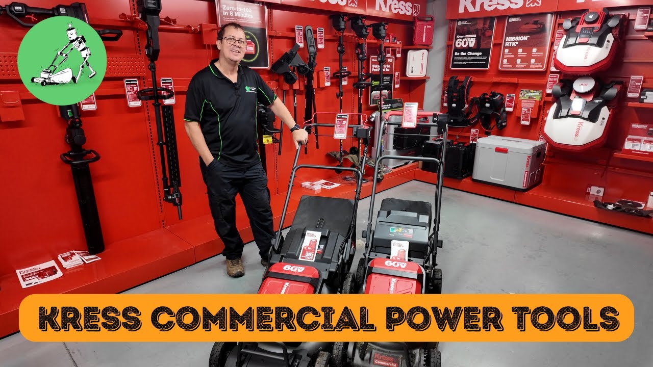 Kress Commercial Outdoor Power Tools | Robot Lawn Mowers Australia