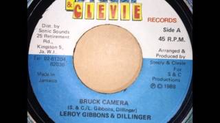 LEROY GIBBONS & DILLINGER / BRUCK CAMERA -  REGGAE DANCEHALL CLASSICS - 7inch vinyl record