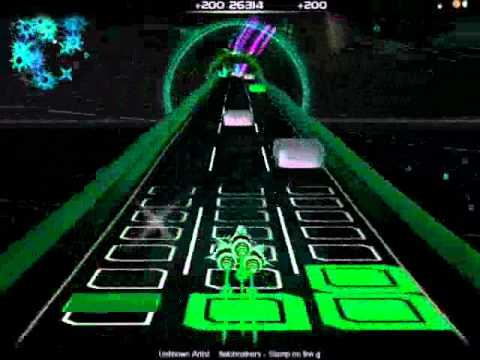 Audiosurf Stamp on the ground