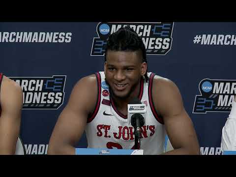 St. John's First Round Postgame Press Conference - 2025 NCAA Tournament