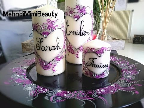 تعلمي الرسم على الشمع بنفسك أناقة مغربية