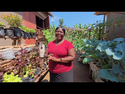 No Land, No Problem: This Ugandan Woman Feeds a Village With Just Her Tiny Backyard Garden