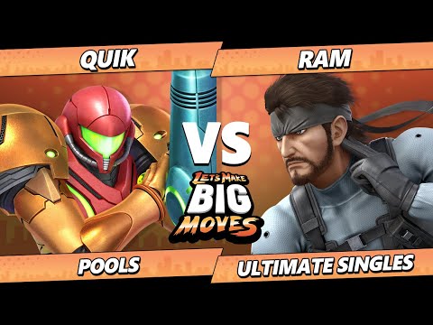 LMBM 2023 - quiK (Samus) Vs ram (Snake) SSBU Ultimate Tournament