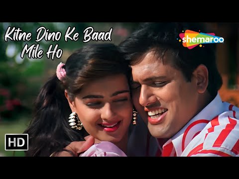 Kitne Dino Ke Baad Mile Ho | Mamta Kulkarni, Govinda Songs | Alka Yagnik Hit Love Songs | Andolan