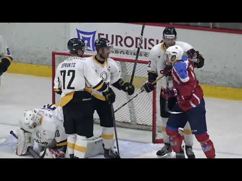 Optibet hokeja līga: HK Zemgale/LLU - HK Olimp/Venta 2002. Spēles labākie momenti (23.09.2020)