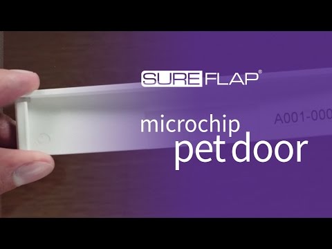 How to locate the serial number on your SureFlap Microchip Pet Door