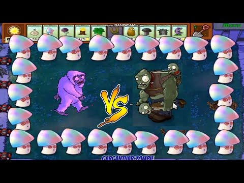 PvZ 1 & 2 - Yeti Zombie VS Gargantuar Zombie - Who Will Win?