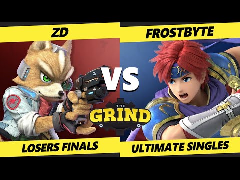 The Grind 193 Losers Finals - Frostbyte (Roy) Vs. ZD (Fox, Wolf) Smash Ultimate - SSBU
