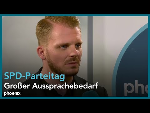 SPD-Parteitag: Interview mit Tim Klüssendorf am 27.06.25