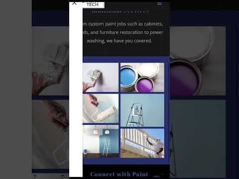 Paint Tech Sby Website by Let Me Organize You Marketing