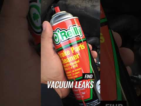 FIND VACUUM LEAKS FAST #shorts