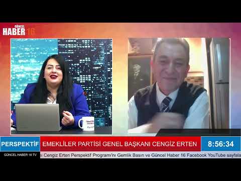 Emekliler Partisi Genel Başkanı Cengiz Erten Perspektif’in konuğu oldu.