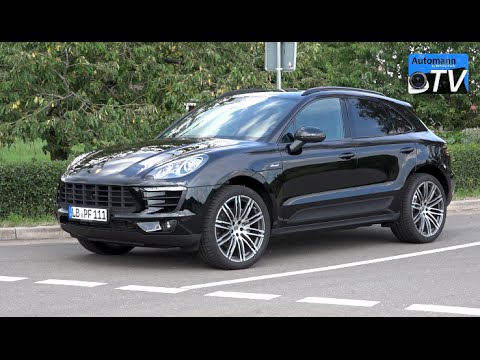 2015 Porsche Macan S Diesel (258hp) - DRIVE & SOUND (1080p)