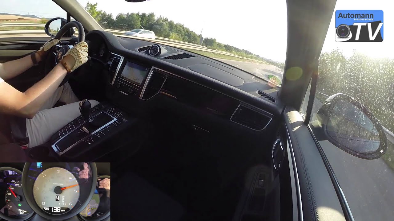 2015 Porsche Macan S Diesel (258hp) - DRIVE & SOUND (1080p)