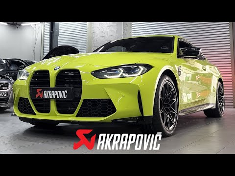 BMW M4 COMPETITION G82 AKRAPOVIC EXHAUST | BEST EXHAUST FOR G80 M3 G82 M4!