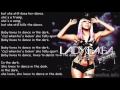 NEW Lady Gaga - Dance In The Dark + [LYRICS ...