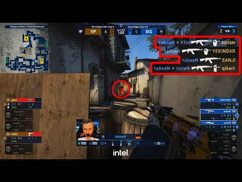 BiG TabseN 1v5 Clutch VS Virtus | CSGO Best Moments | CSGO Highlights | (S1mple, NiKo, ZywOo ... )