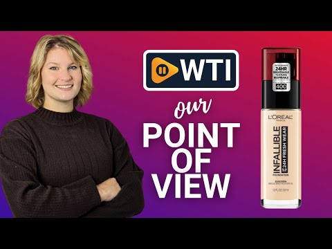 L'Oreal Paris Makeup Infallible Up to 24 Hour Fresh Wear Lightweight Foundation - WTI product video review