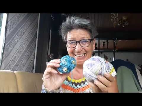 Maschenbilder 123 - Sockenfrust und Sockenlust, mitten im Sommer