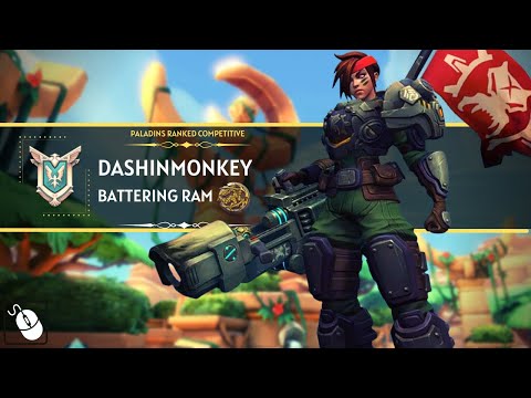 META ASH DAMAGE IS GREAT! DashInMonkey (Master)Paladins Ranked Competitive
