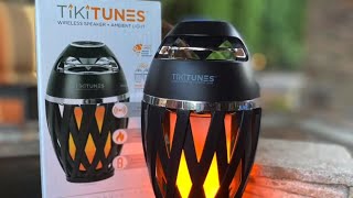 TikiTunes Bluetooth Wireless Outdoor Speaker Review + Tiki Tunes SALE