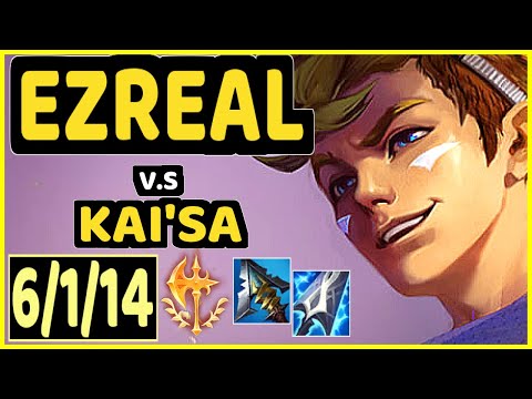 TINOWNS (EZREAL) vs KAI'SA - 6/1/14 KDA BOTTOM ADC GAMEPLAY - BR Ranked GRANDMASTER