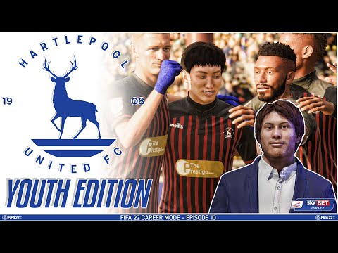 FIFA 22 YOUTH ACADEMY Career Mode EP10- Youth Edition - Hartlepool United - SWEET SAUCE