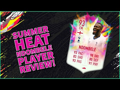 FIFA 20 - SUMMER HEAT NDOMBELE PLAYER REVIEW!