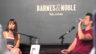 Lea Michele & Jonathan Groff - Q & A @ Barnes & Noble, Union Square, NYC