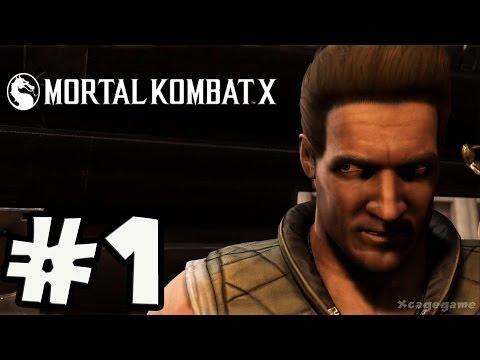 Mortal Kombat X - Gameplay Walkthrough Part 1 - Chapter 1 Johnny Cage (PS4) [ HD ]