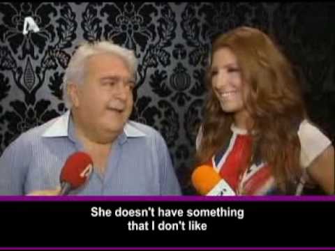 Helena Paparizou & Paschalis Terzis - Kous Kous To Mesimeri Interview (Translated)