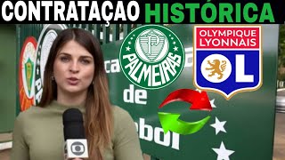 CONTRATAÇÃO HISTÓRICA SURPREENDEU A TORCIDA DO VERDÃO! ÚLTIMAS NOTÍCIAS DO PALMEIRAS 