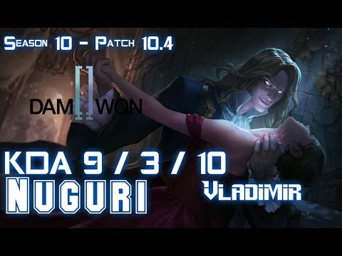 DWG Nuguri VLADIMIR vs SETT Top - Patch 10.4 KR Ranked